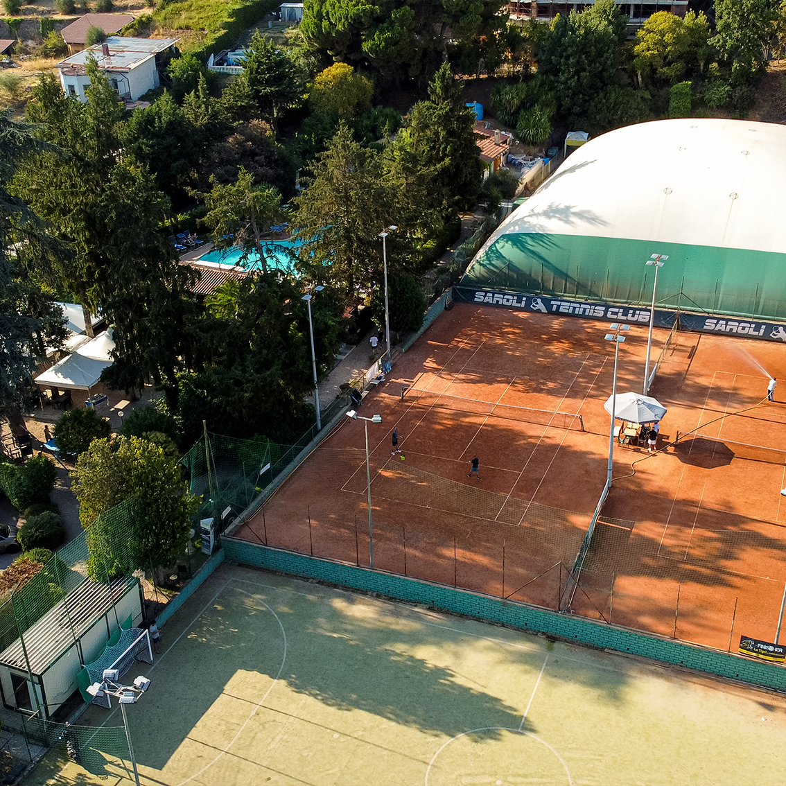 Saroli Club Castel Gandolfo – vista aerea Lago Albano Summer Camp 2026